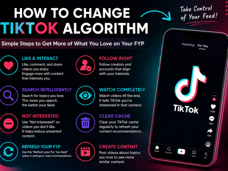 How to Change TikTok Algorithm: A Complete Guide to Personalizing Your Feed
